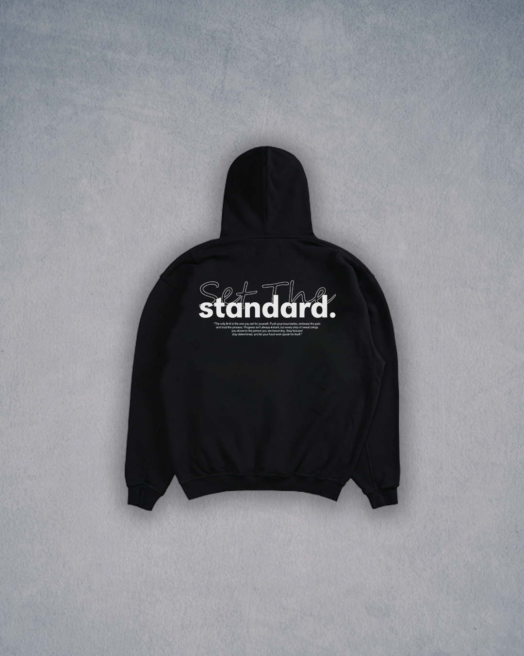 SET THE STANDARD OVERSIZE HOODIE